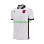 Camisolas de futebol Albânia Equipamento Alternativa 2023 Manga Curta